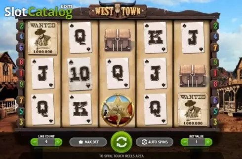 Скрин2. West Town слот