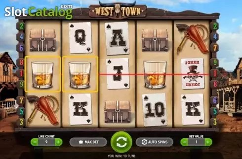 Скрин5. West Town слот