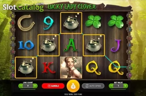 Скрин4. Lucky Lady's Clover слот
