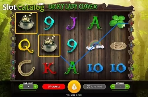 Скрин5. Lucky Lady's Clover слот