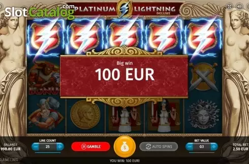 Скрин2. Platinum Lightning Deluxe слот