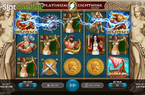 Скрин3. Platinum Lightning Deluxe слот