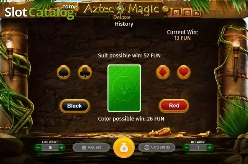 Скрин4. Aztec Magic Deluxe слот