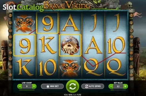 Скрин3. Brave Viking слот