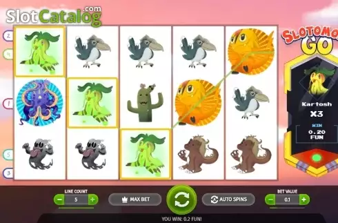 Скрин3. Slotomon Go слот