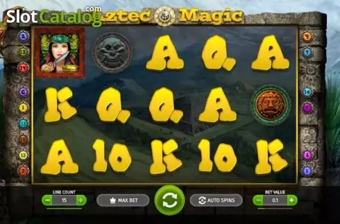Скрин2. Aztec Magic слот