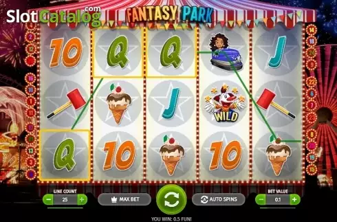 Скрин3. Fantasy Park (BGaming) слот