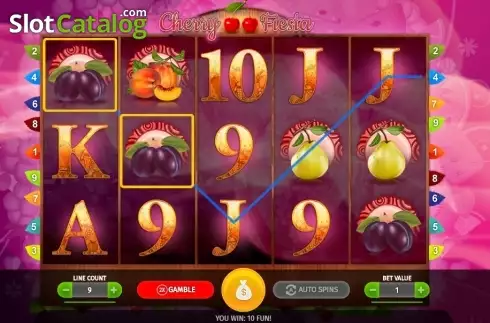 Скрин3. Cherry Fiesta слот