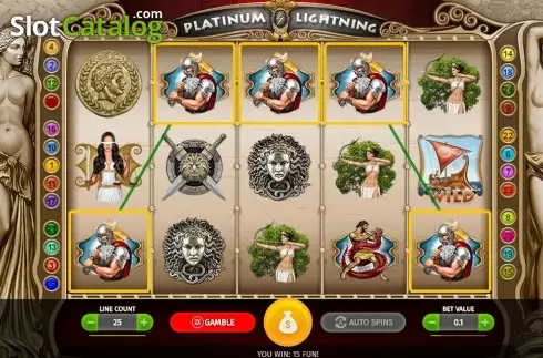 Скрин4. Platinum Lightning слот