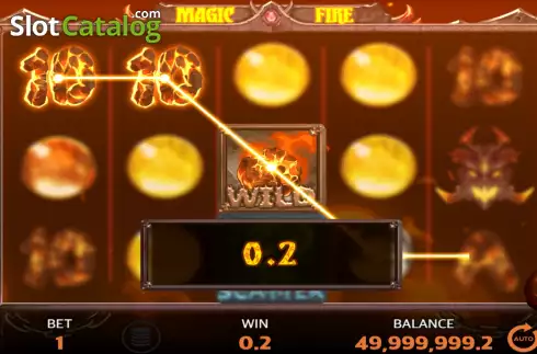 Скрин3. Magic Fire слот