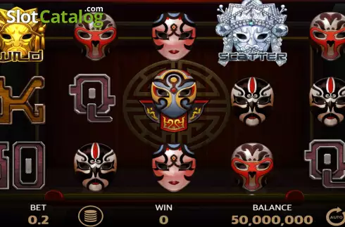 Скрин2. Diamond Mask слот