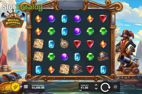 Скрин3. Pirate Bonanza слот