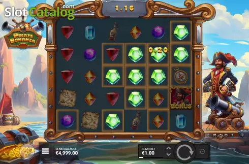 Скрин4. Pirate Bonanza слот