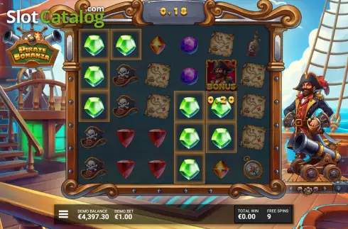 Скрин9. Pirate Bonanza слот