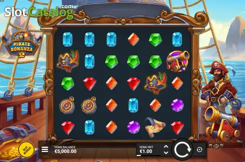 Скрин3. Pirate Bonanza 2 слот
