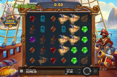 Скрин5. Pirate Bonanza 2 слот