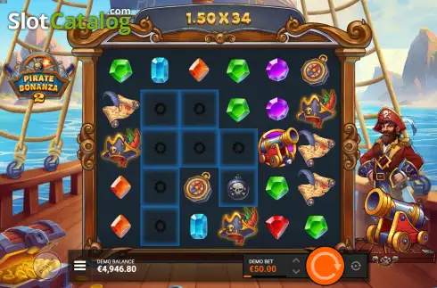 Скрин8. Pirate Bonanza 2 слот