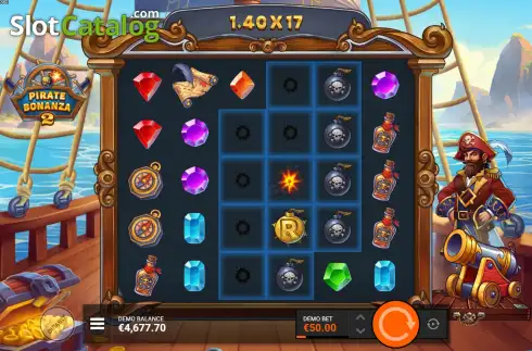 Скрин9. Pirate Bonanza 2 слот