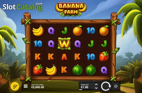 Скрин2. Banana Farm слот
