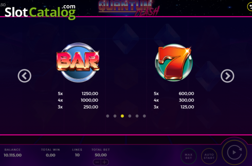 Скрин4. Quantum Clash слот