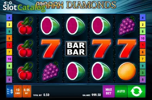 Скрин2. Maaax Diamonds слот