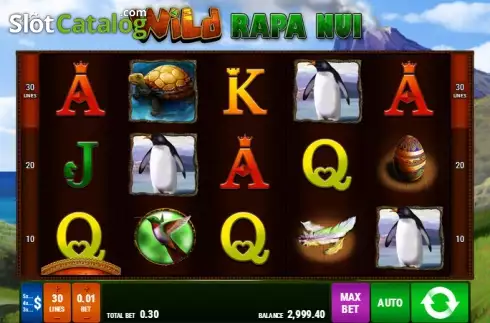 Скрин2. Wild Rapa Nui слот