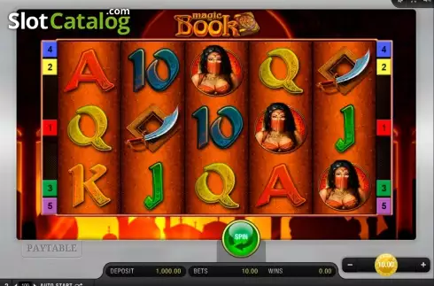 Скрин3. Magic Book слот