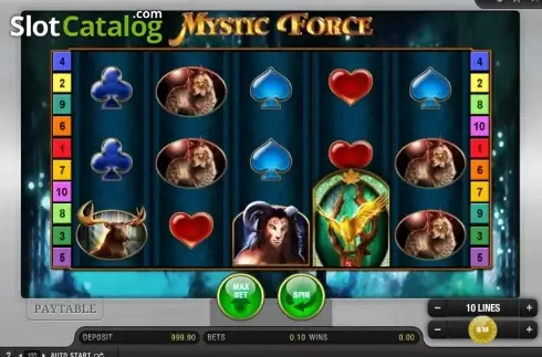 Скрин2. Mystic Force слот