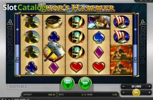 Скрин2. Thor's Hammer (Bally Wulff) слот