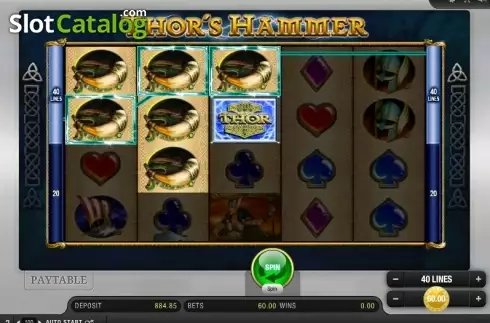 Скрин3. Thor's Hammer (Bally Wulff) слот