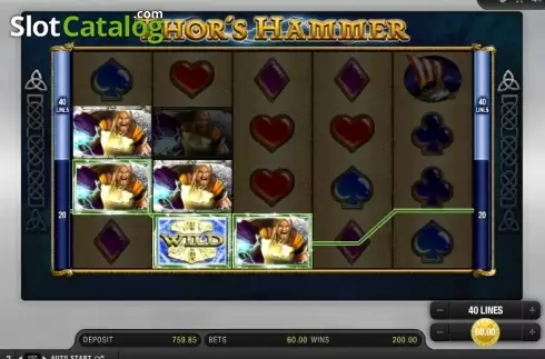 Скрин4. Thor's Hammer (Bally Wulff) слот