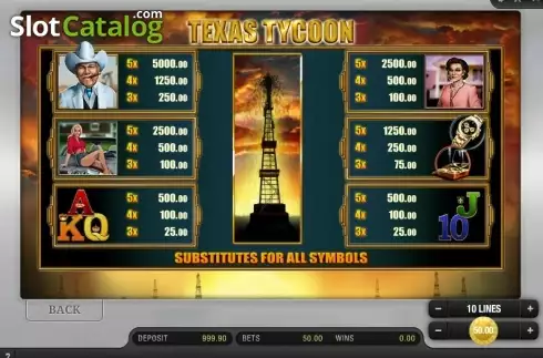 Скрин7. Texas Tycoon слот