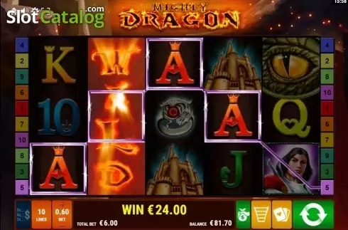 Скрин4. Mighty Dragon (Bally Wulff) слот