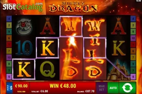 Скрин8. Mighty Dragon (Bally Wulff) слот