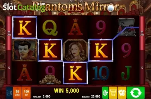 Скрин8. Phantom's Mirror слот