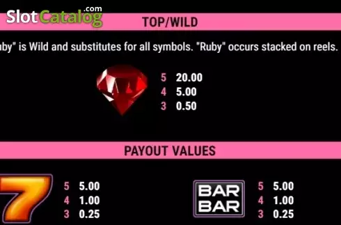 Скрин5. Wild Rubies RHFP слот