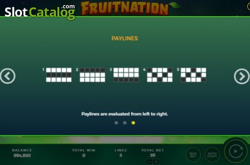 Скрин7. Fruitnation слот
