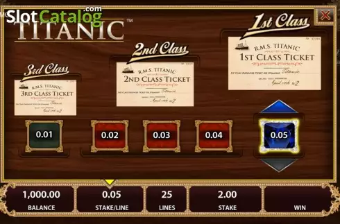 Скрин6. TITANIC (Bally) слот