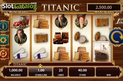 Скрин2. TITANIC (Bally) слот