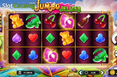 Скрин2. Jumbo Jellies слот