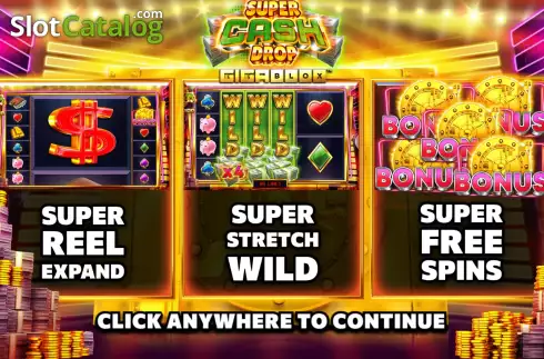 Скрин2. Super Cash Drop Gigablox слот