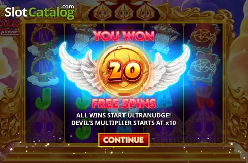 Скрин9. Angels vs Devils слот