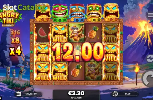 Скрин3. Angry Tiki DoubleMax слот