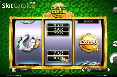 Скрин2. Celtic Coins Cashways слот
