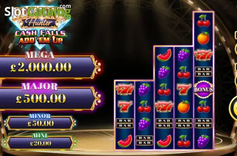 Скрин2. Diamond Hunter Cash Falls слот