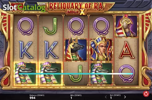 Скрин3. Reliquary of Ra MegaX слот