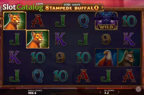Скрин3. Stampede Buffalo 4096 Ways слот