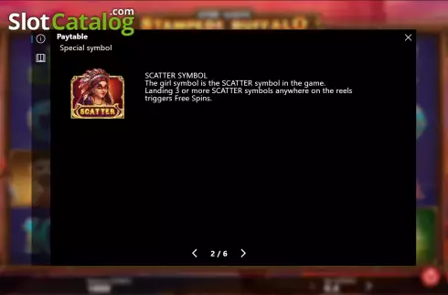 Скрин6. Stampede Buffalo 4096 Ways слот