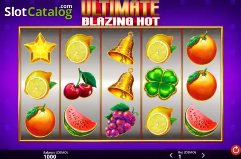 Скрин2. Ultimate Blazing Hot слот