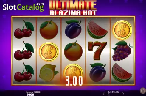 Скрин3. Ultimate Blazing Hot слот